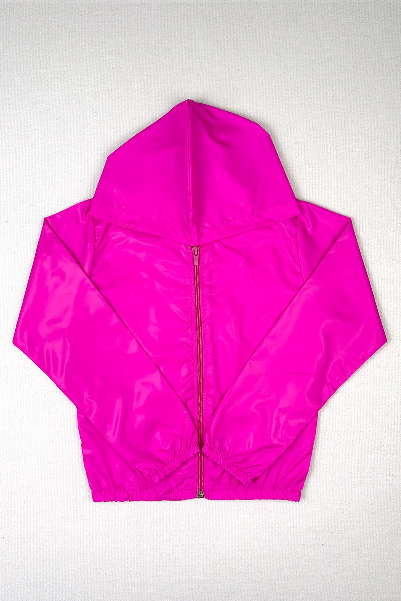 jaqueta corta vento pink hidrorepelente qualidade infantil 3