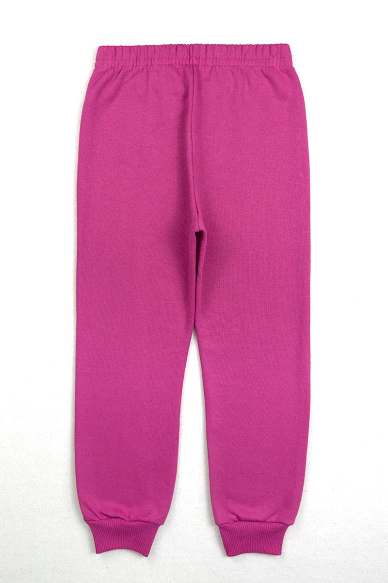 calca moletom com punho chicletes pink basico preco 2