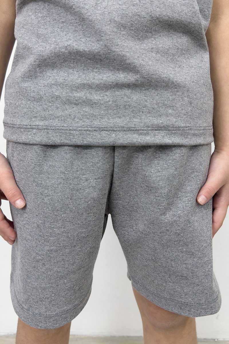 shorts mescla escuro preco qualidade conforto molecotton 2