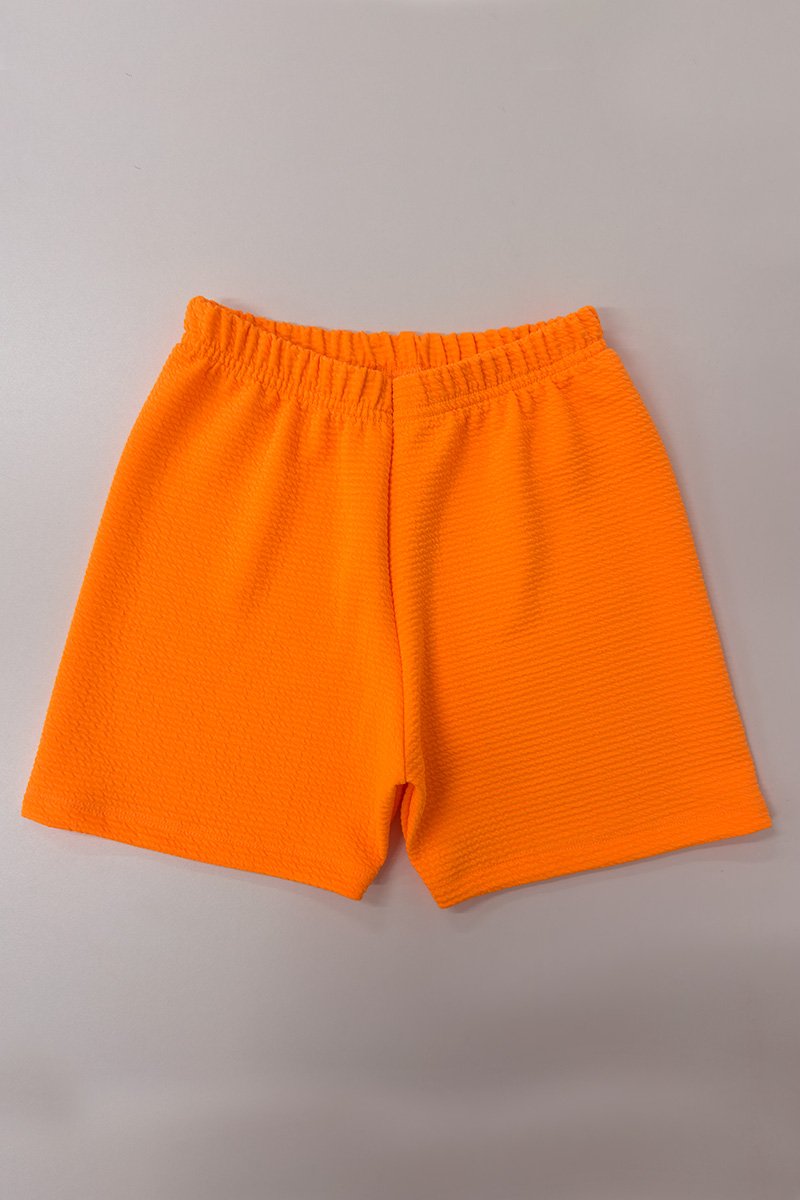laranja neon shorts turim