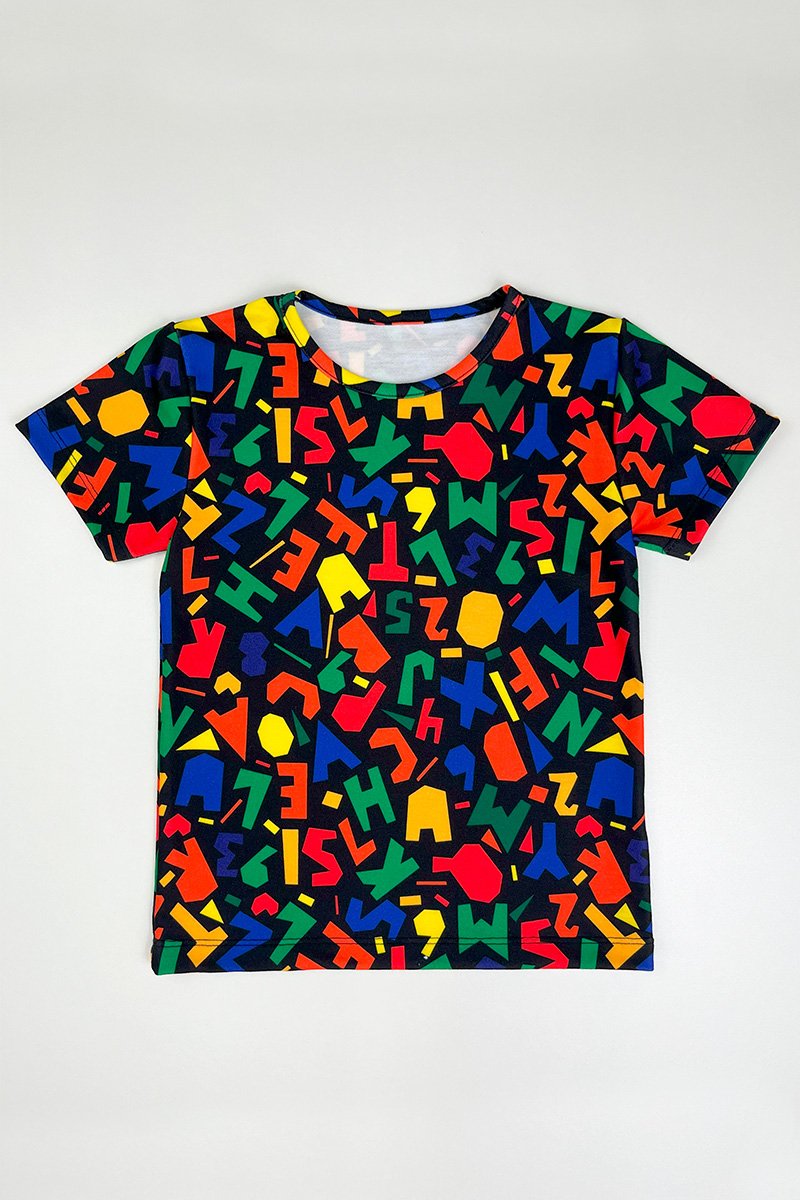 camiseta letras linda qualidade diferenciada