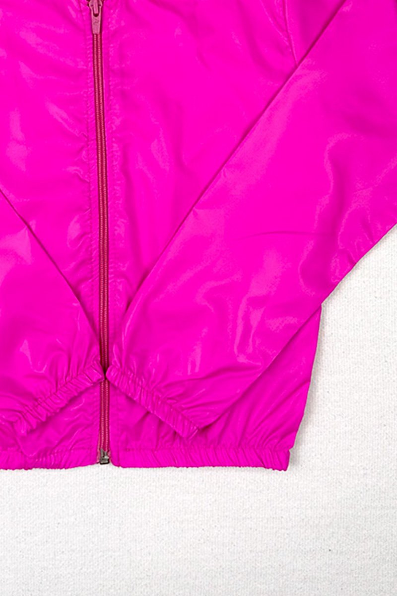 jaqueta corta vento pink hidrorepelente qualidade infantil 5