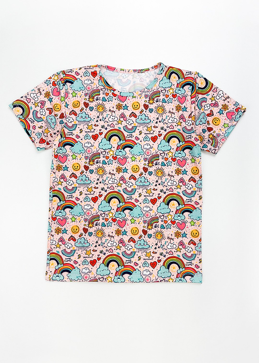 camiseta arco iris qualidade conforto estilo 51512