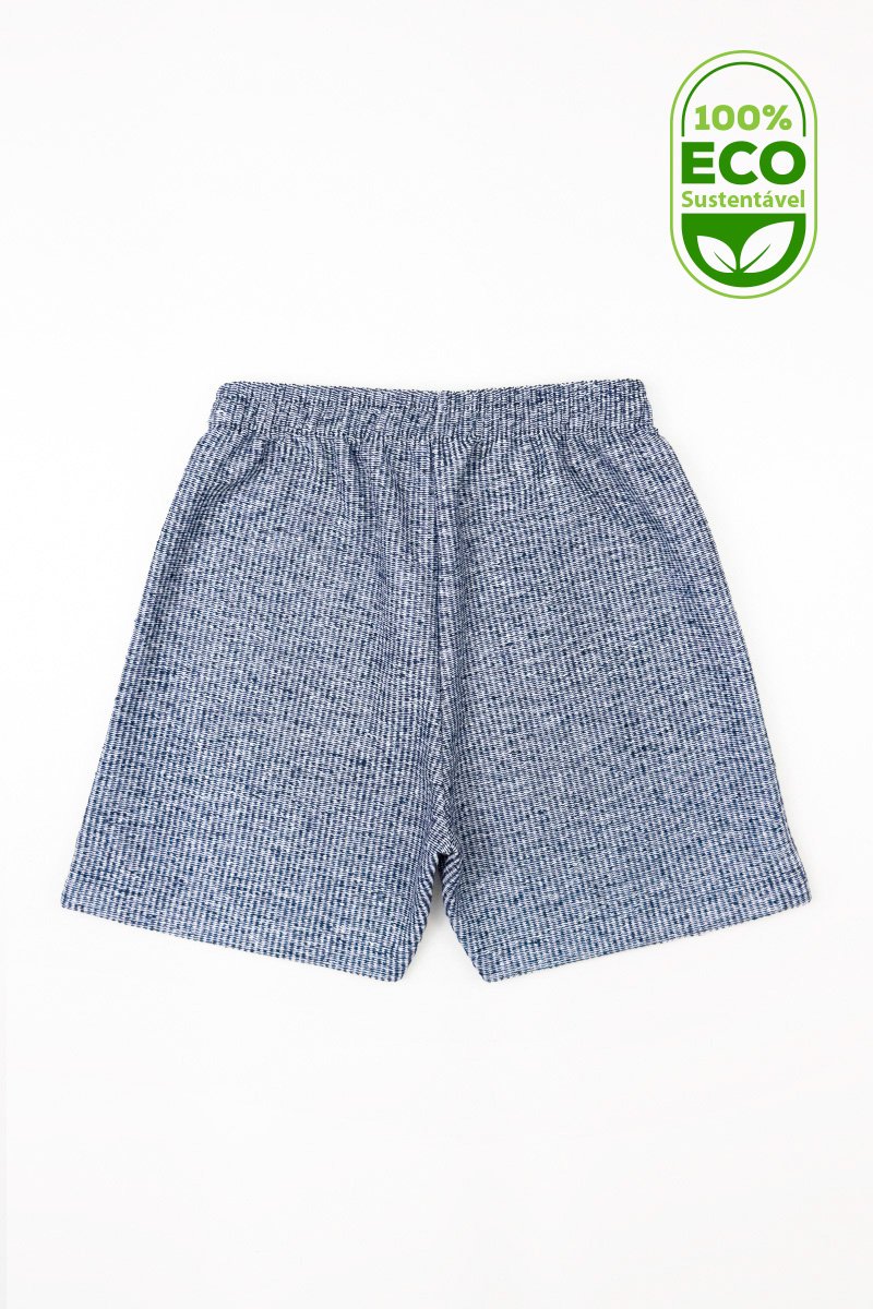 bermuda moletinho sustentavel eco azul qualidade preco10