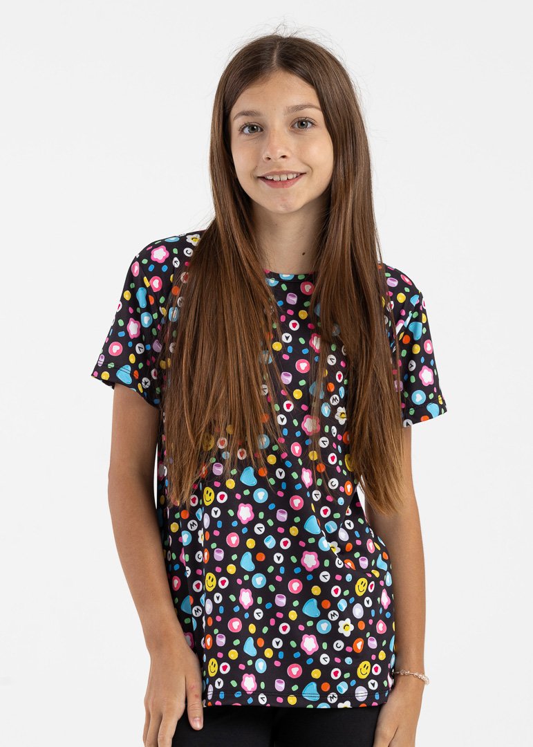 camiseta infantil preco qualidade flex mix emoji 3
