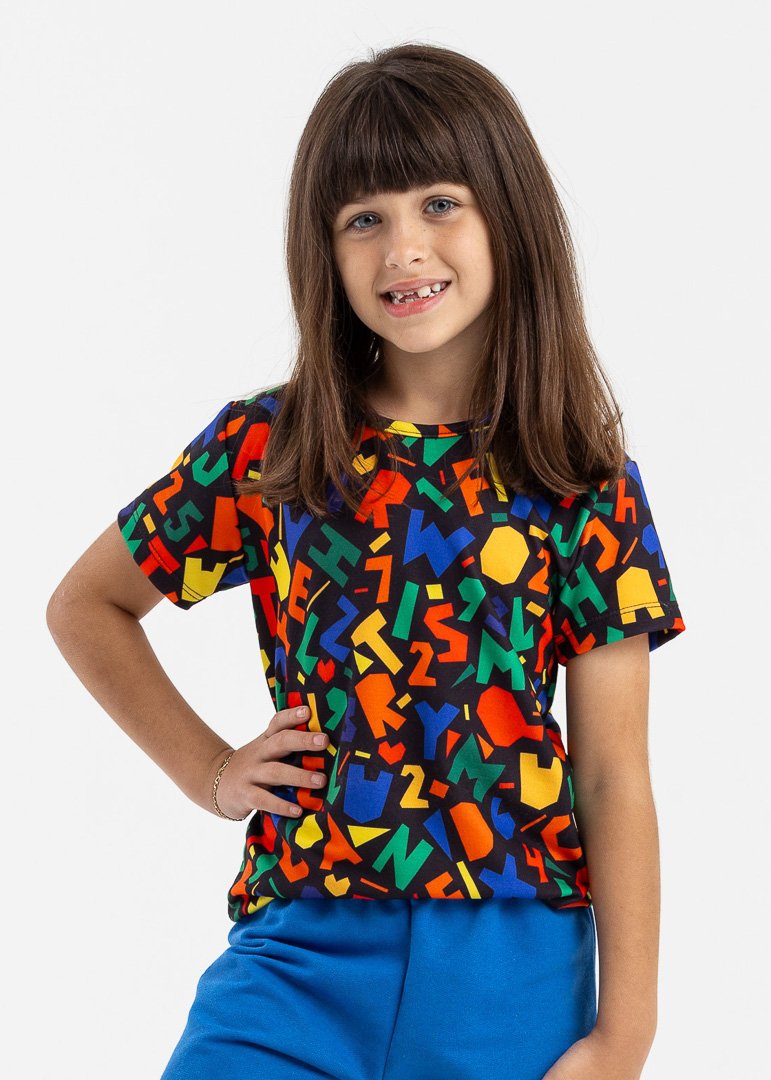 camiseta infantil preco qualidade mol letras