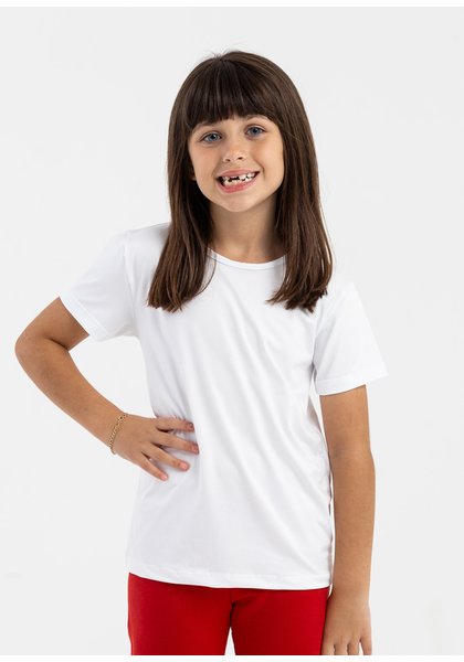 camiseta infantil preco qualidade uv branca 3