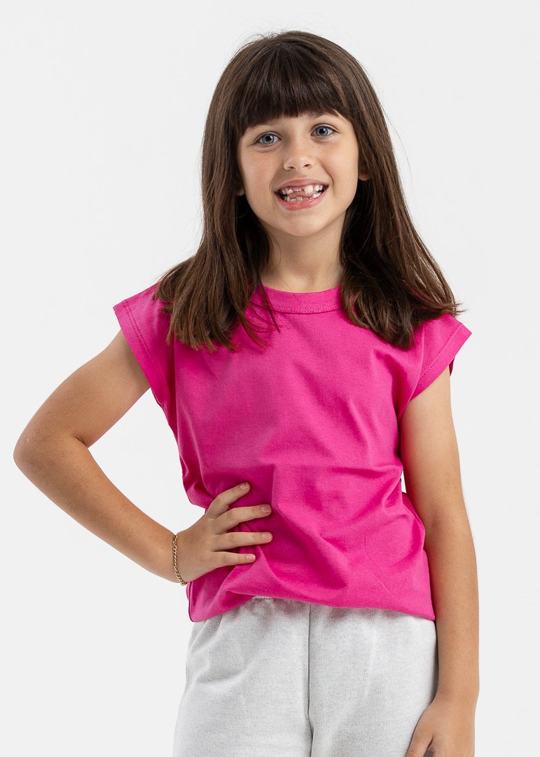 regata infantil preco qualidade malha rosa pink
