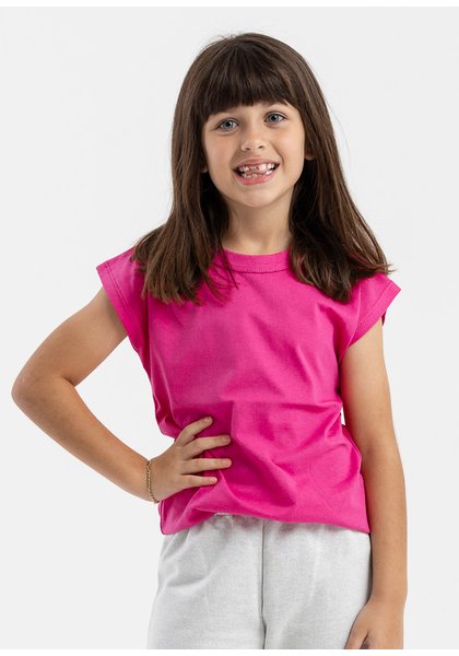 regata infantil preco qualidade malha rosa pink
