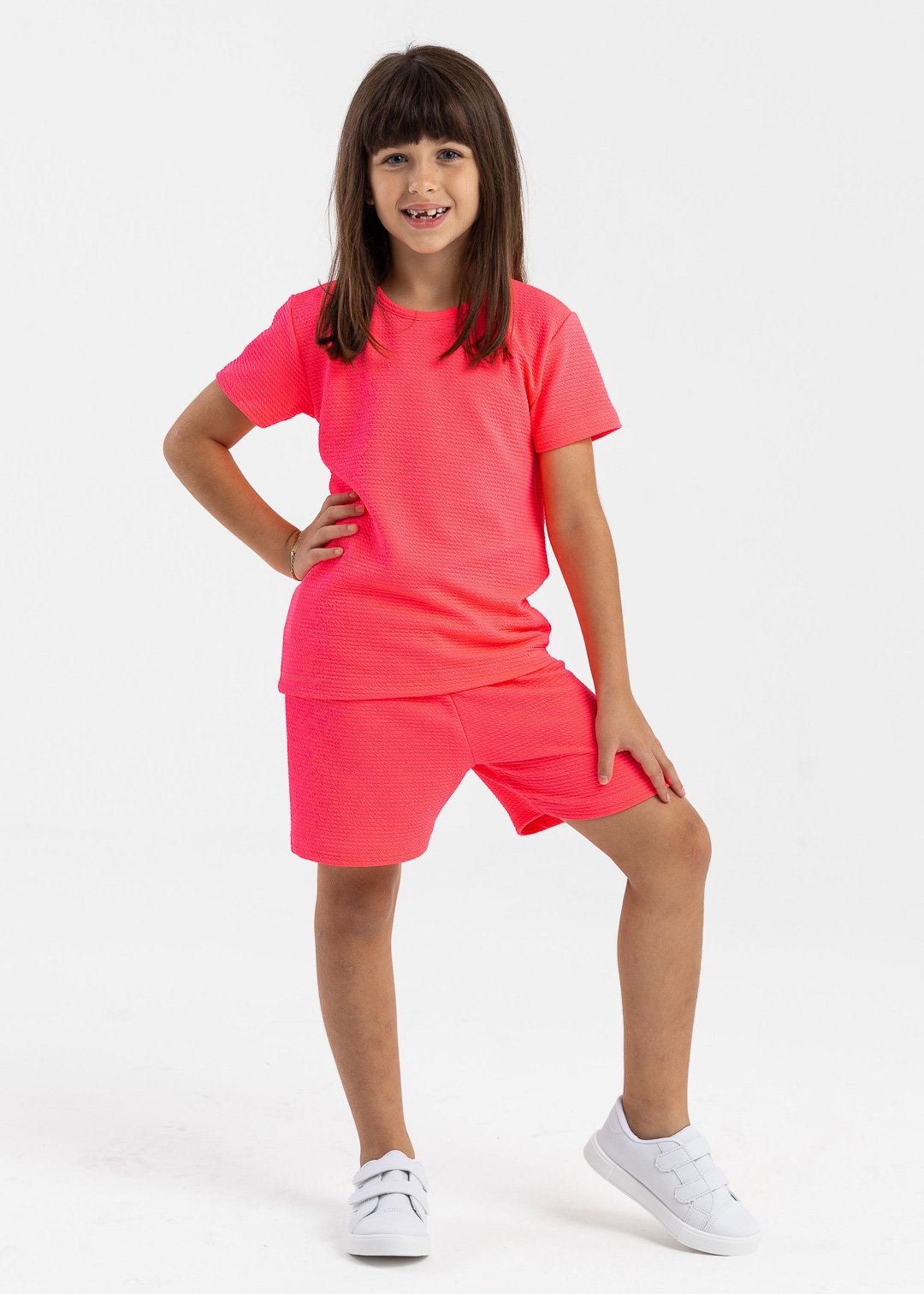 conjunto turim rosa pink neon qualidade e preco