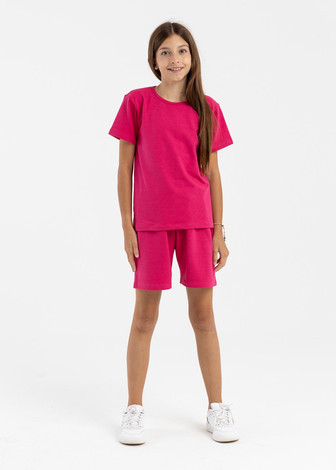 camiseta e bermuda molecotton pink preco e conforto 2