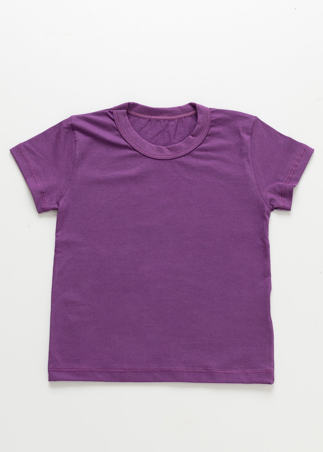 25comprar brilha kids moda infantil online camiseta curta qualidade meia malha roxo