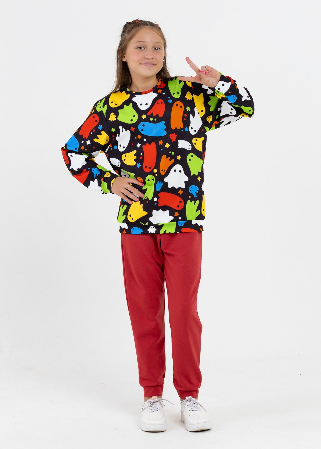 comprar moda infantil direto de fabrica online brilha kids conjunto fantasmas 8