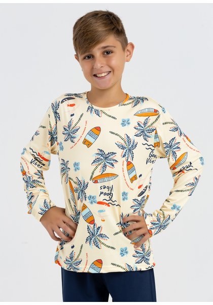 comprar moda infantil direto de fabrica online brilha kids camiseta manga longa uv50 surf 2