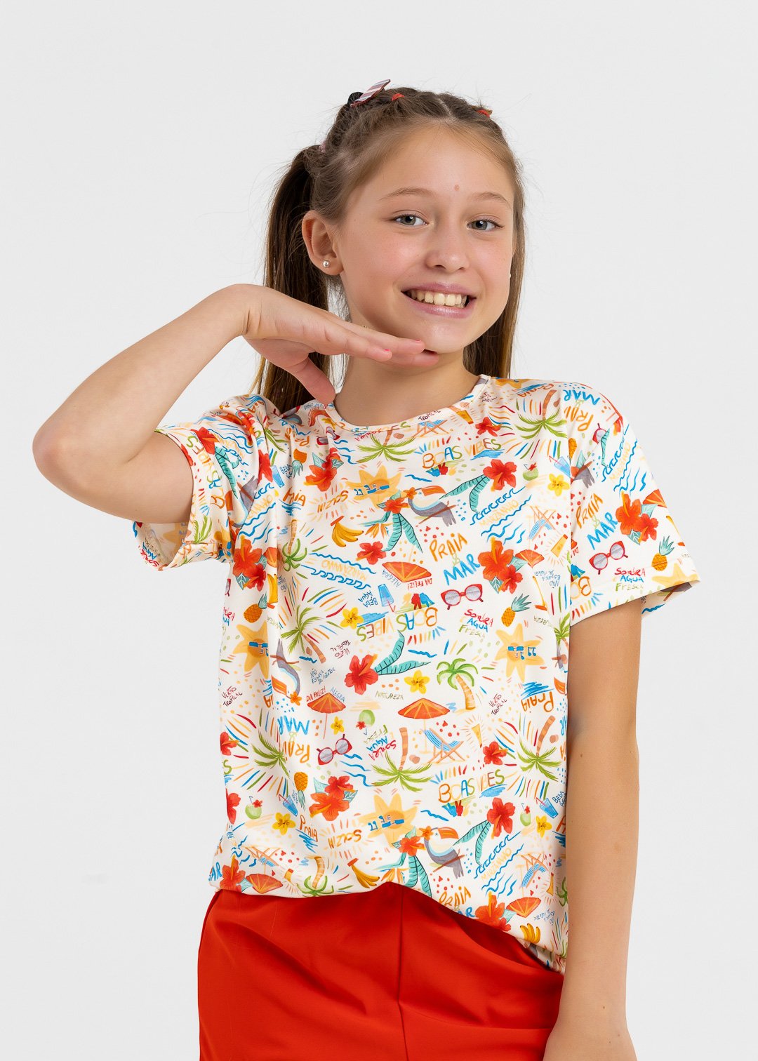 comprar moda infantil direto de fabrica online brilha kids manga curta uv50 verao 7