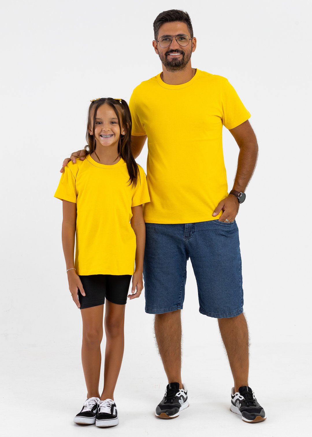 comprar moda infantil direto de fabrica online brilha kids adulto maia malha amarelo 2