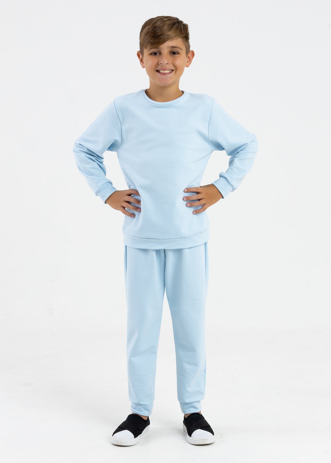 comprar moda infantil direto de fabrica online brilha kids casaco azul bb