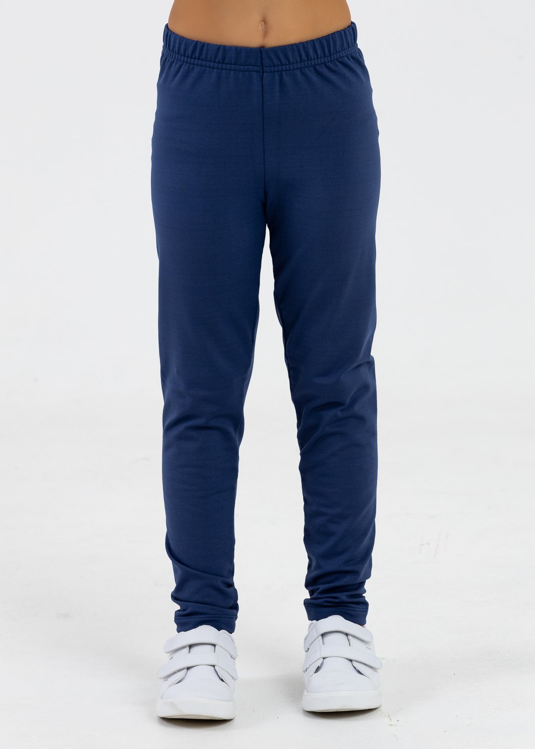 comprar moda infantil direto de fabrica online brilha kids legging suplex azul marinho