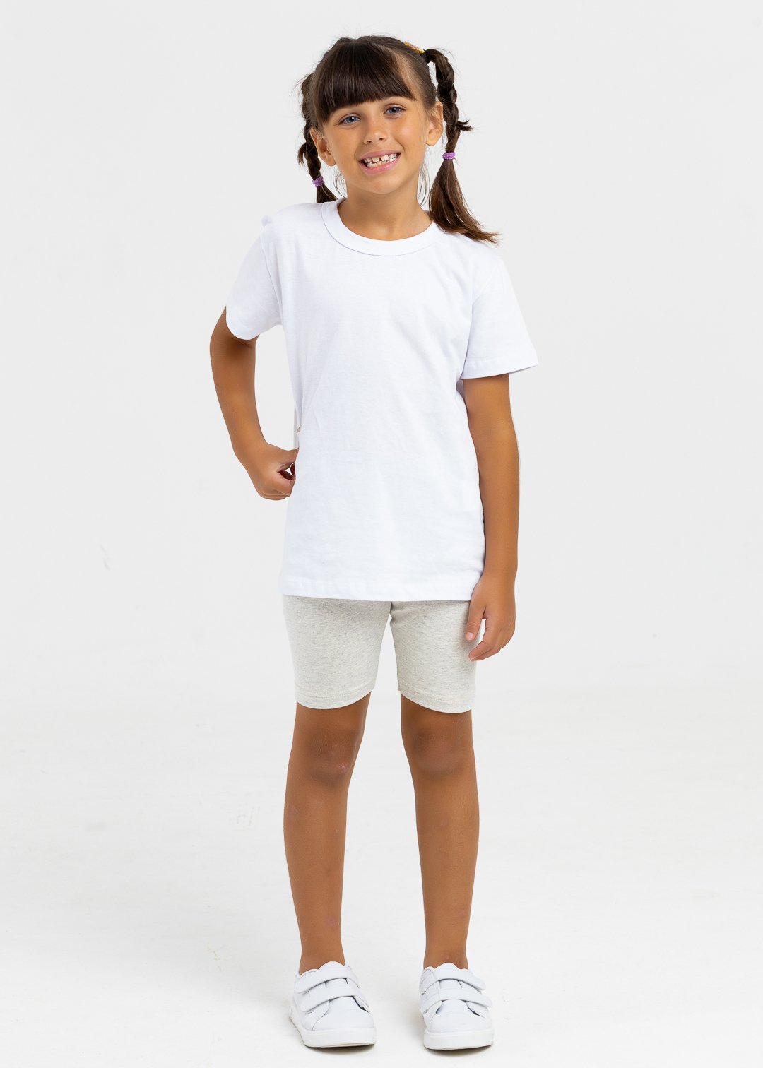 comprar moda infantil direto de fabrica online brilha kids ciclista mescla bananinha