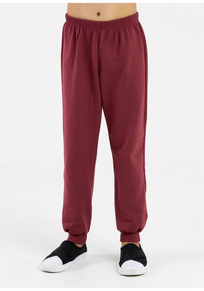 comprar moda infantil direto de fabrica online brilha kids calca moletom bordo