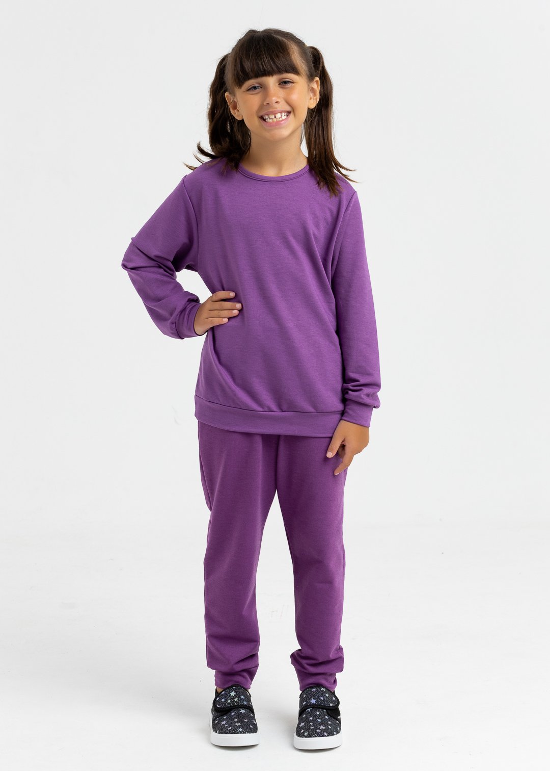 comprar moda infantil direto de fabrica online brilha kids molecotton roxo