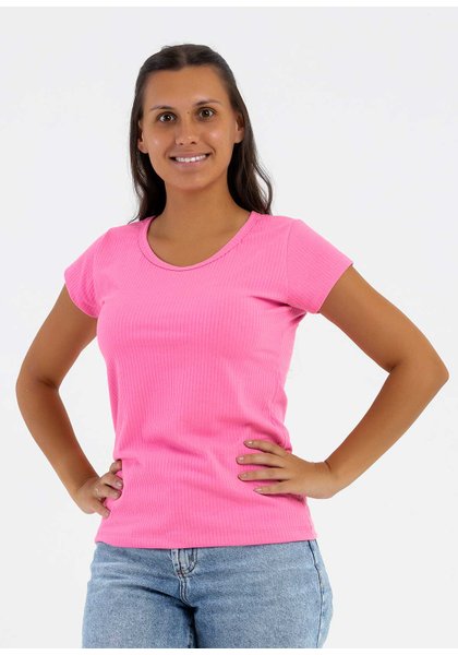 comprar moda infantil direto de fabrica online brilha kids camiseta feminina canelada rosa