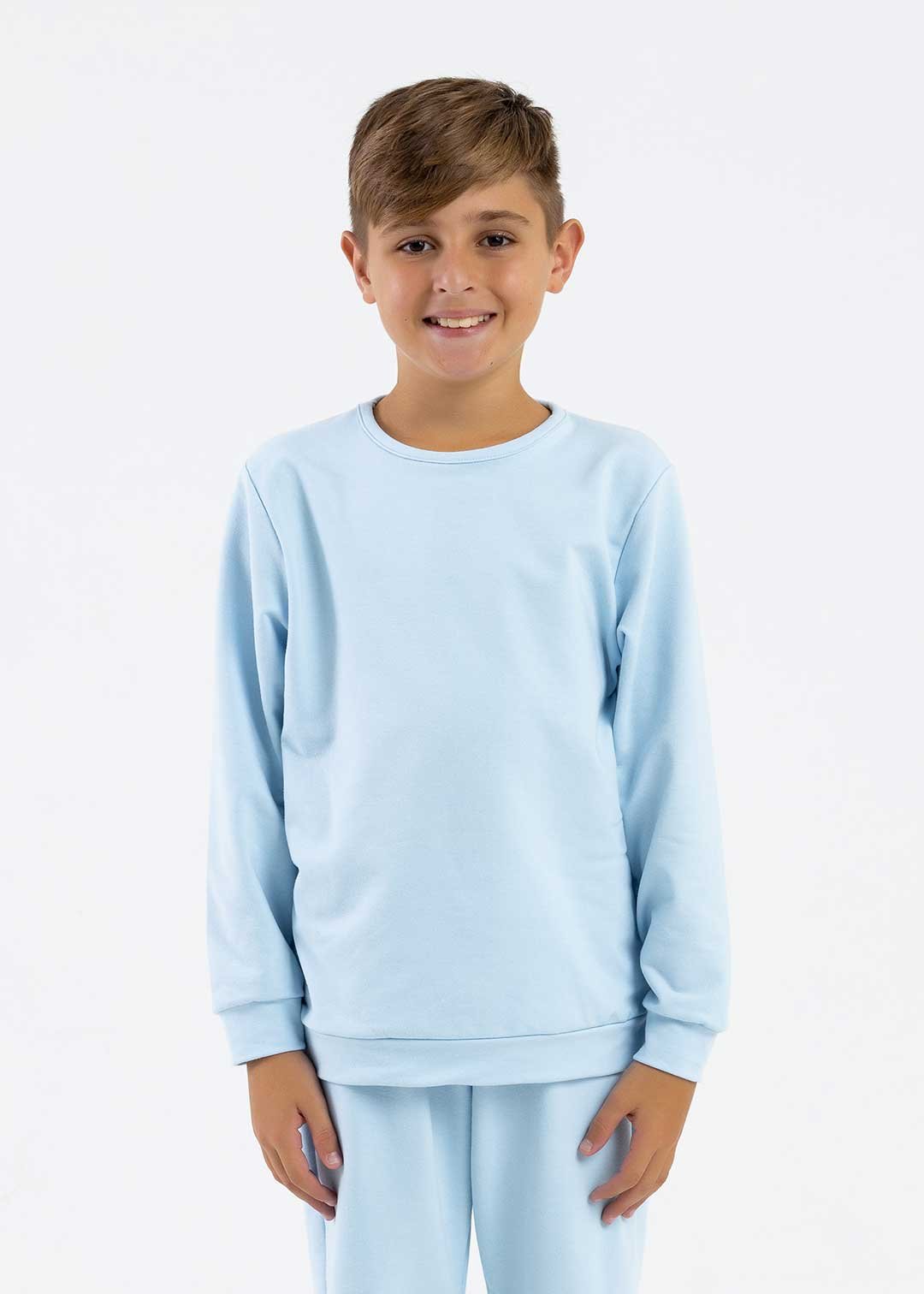 comprar moda infantil direto de fabrica online brilha kids molecotton casaco azul bb 2