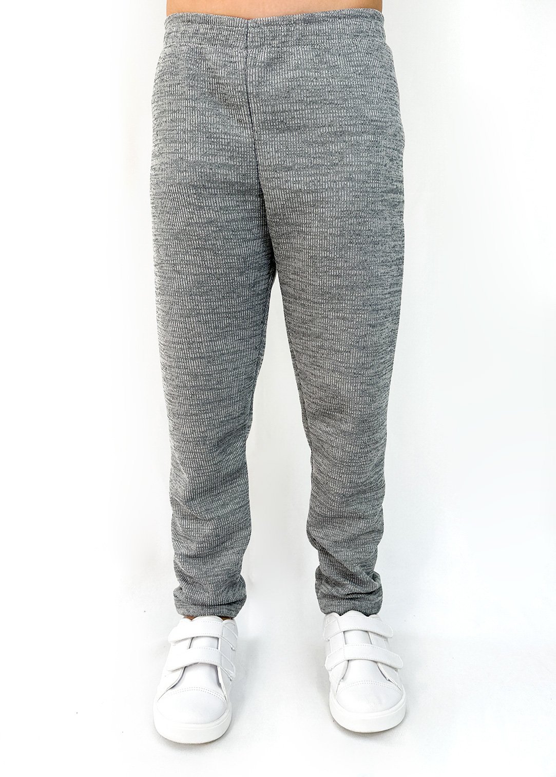 calca canelada cinza qualidade preco tricot 5