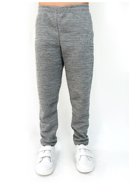 calca canelada cinza qualidade preco tricot 5