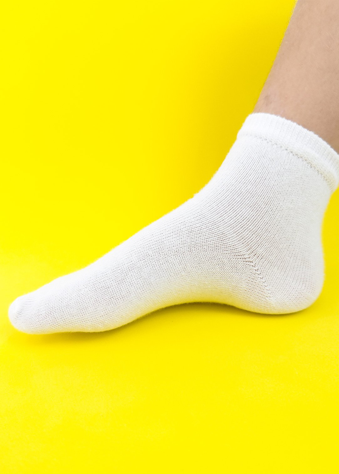 meia cano medio branco conforto qualidade brilha kids 5 1