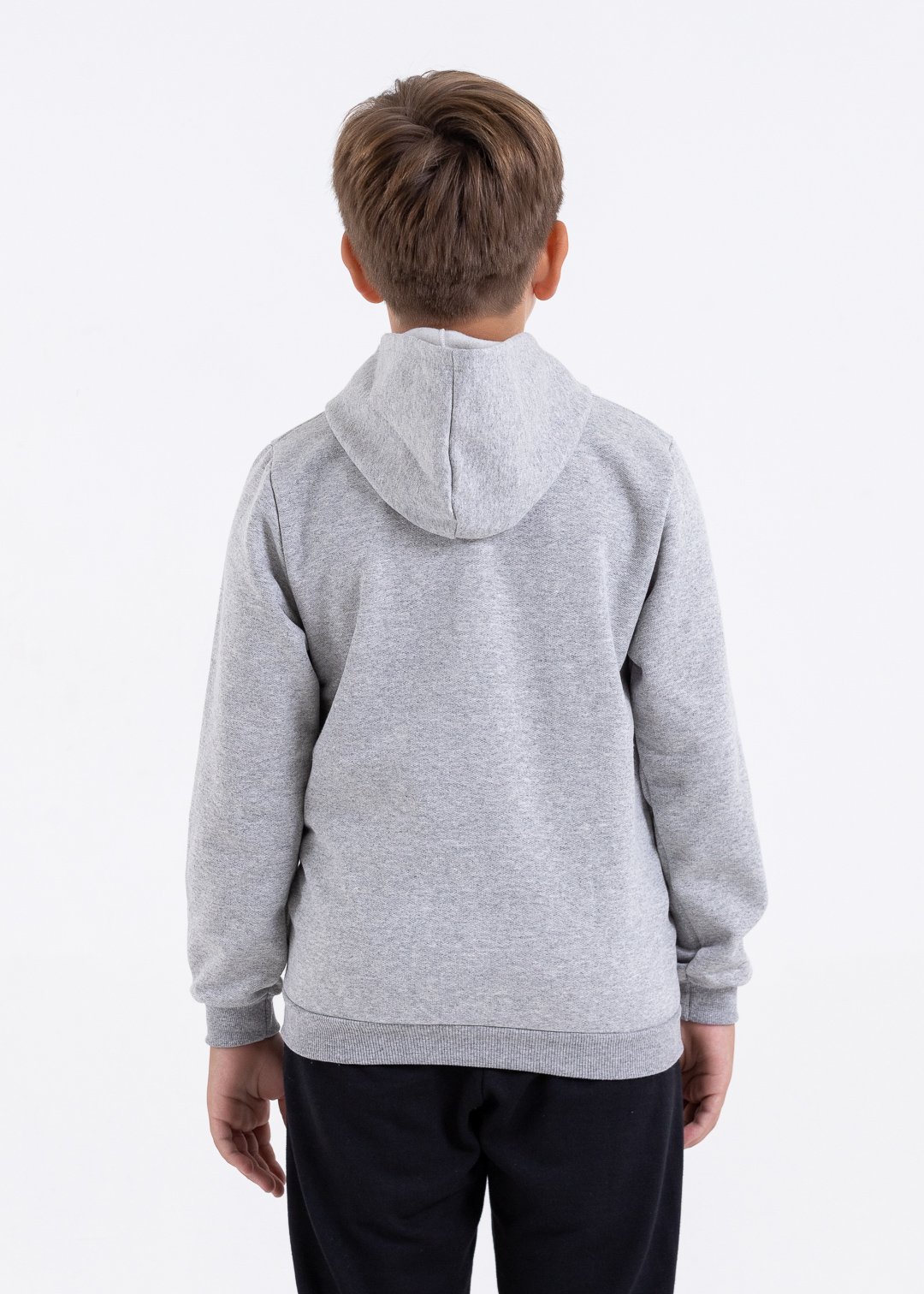casaco bolso e capuz mescla comprar moda infantil direto de fabrica online brilha kids 261