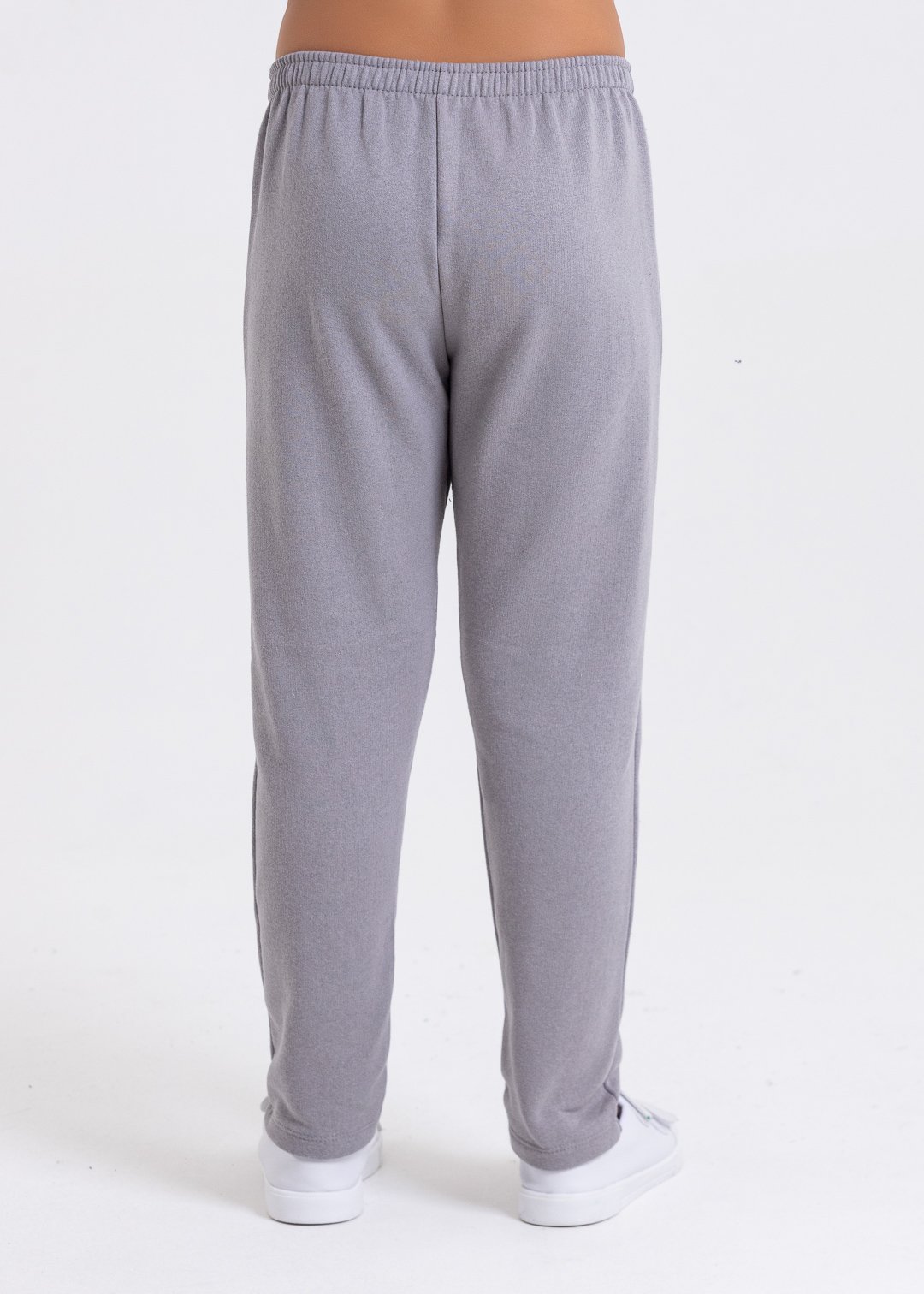 calca moletom bainha cinza chumbo comprar moda infantil direto de fabrica online brilha kids 456