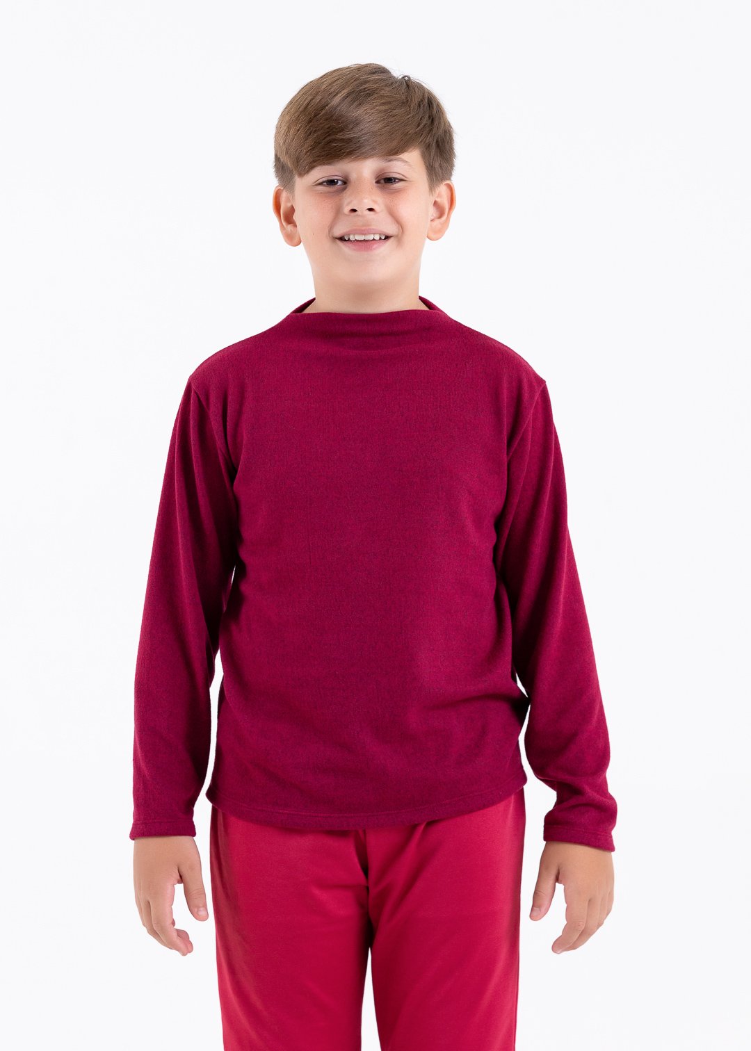 blusa lanzinha bordo comprar moda infantil direto de fabrica online brilha kids 141