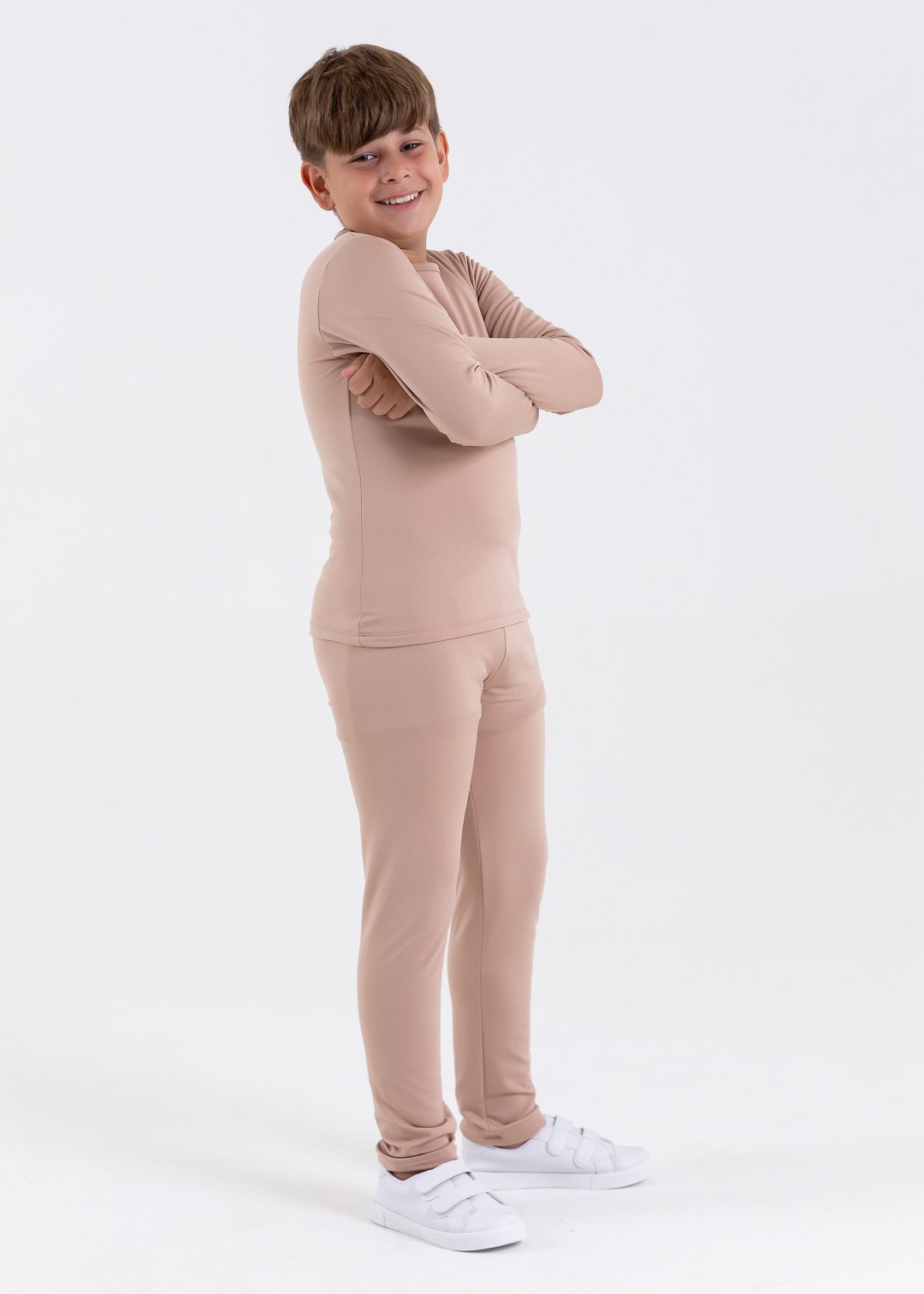 conjunto termico bege comprar moda infantil direto de fabrica online brilha kids 22