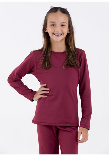 blusa termica bordo comprar moda infantil direto de fabrica online brilha kids 28
