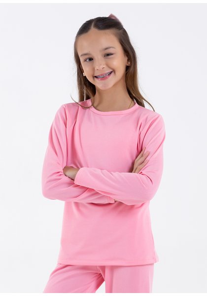 blusa termica rosa comprar moda infantil direto de fabrica online brilha kids 17