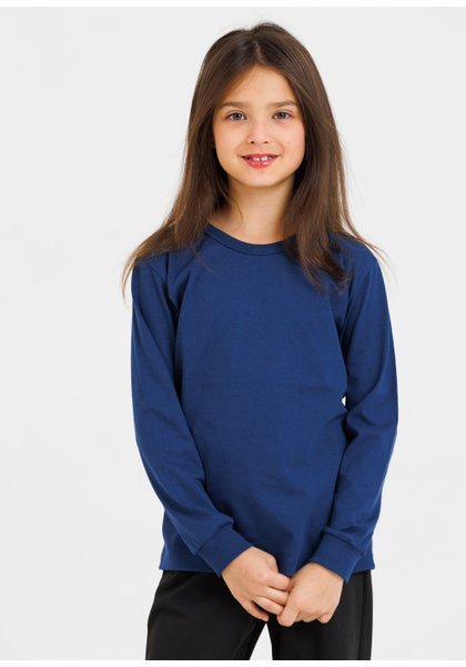 camiseta azul marinho preco e qualidade manga longa meia malha algodao 5